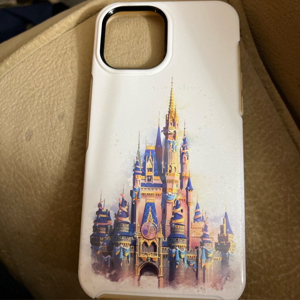 Disney Park 50 Anniversary  OTTERBOX Case iPhone 10 XS MAX Cinderella Castle